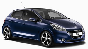 Peugeot 208 vehicle image